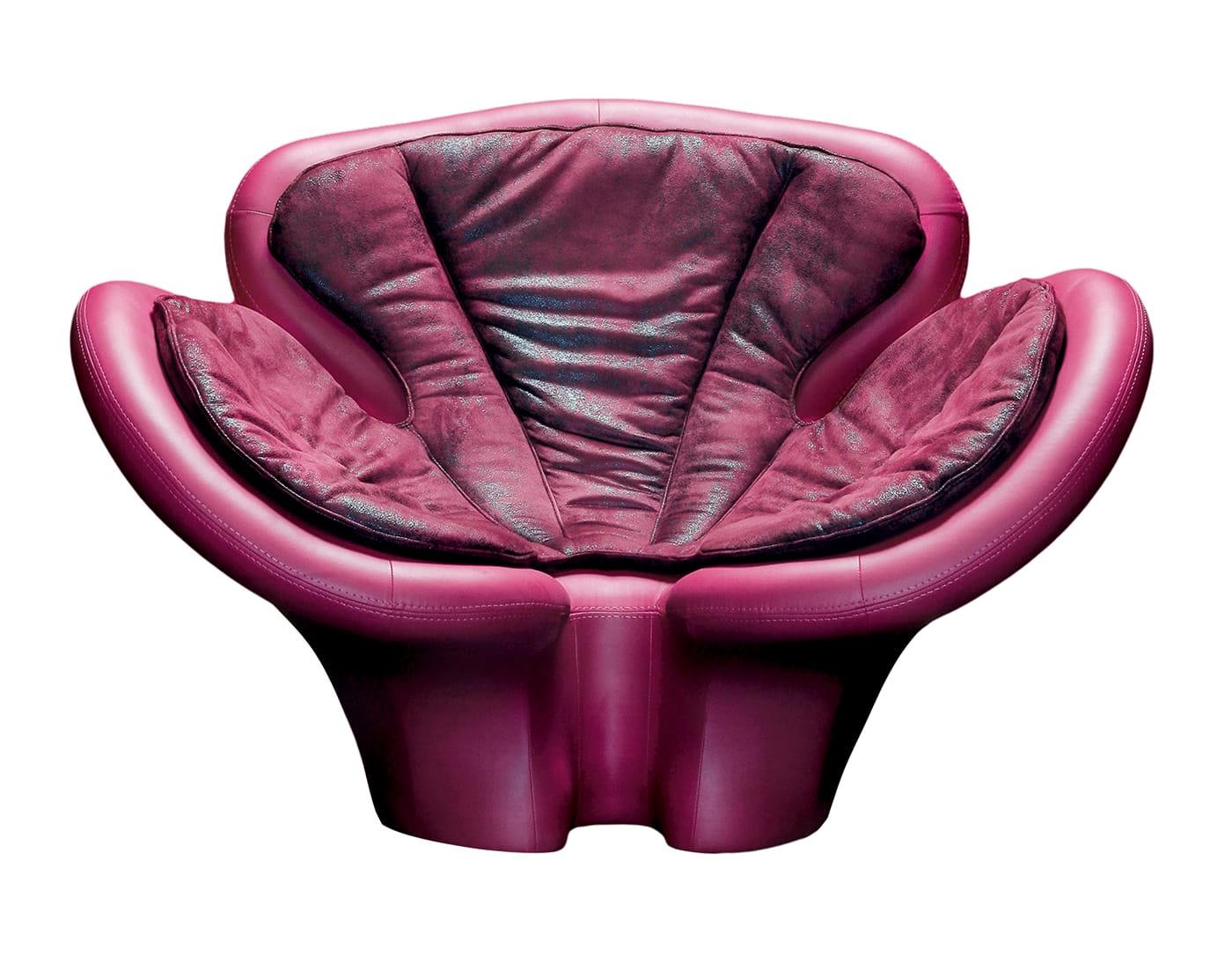 Pansé Magenta Accent Armchair