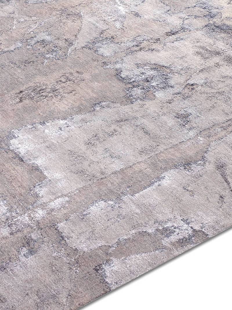 Grey Luxury Hand-Knotted Rug
