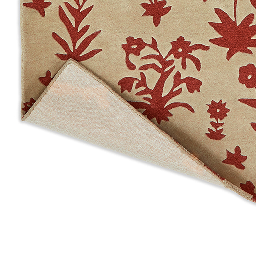 Woodland Glade Linen / Russet Rug | Size: 170 x 240 cm