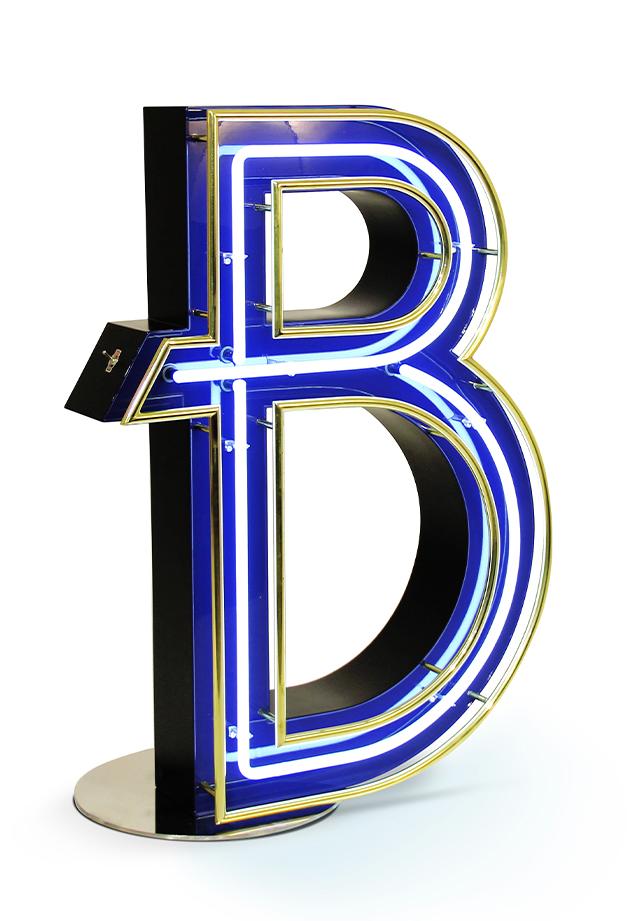 Bold Modern Letter B