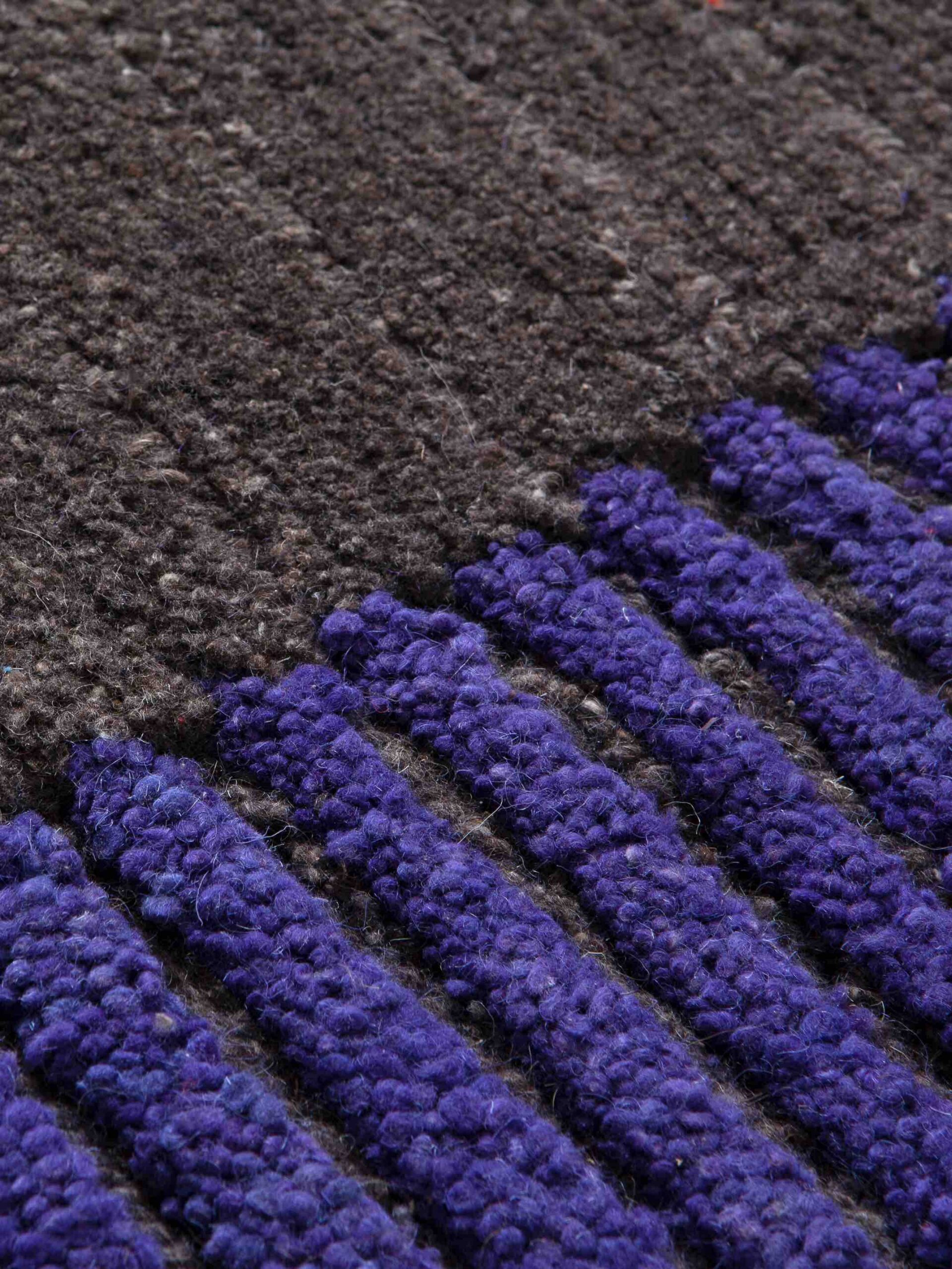 Terai Violet Handwoven Rug