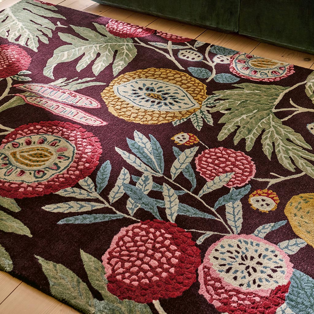 Cherry / Alabaster Rug