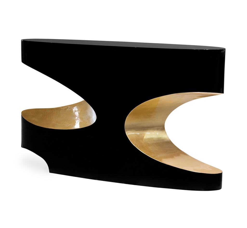 Canyon Edge Stone Console