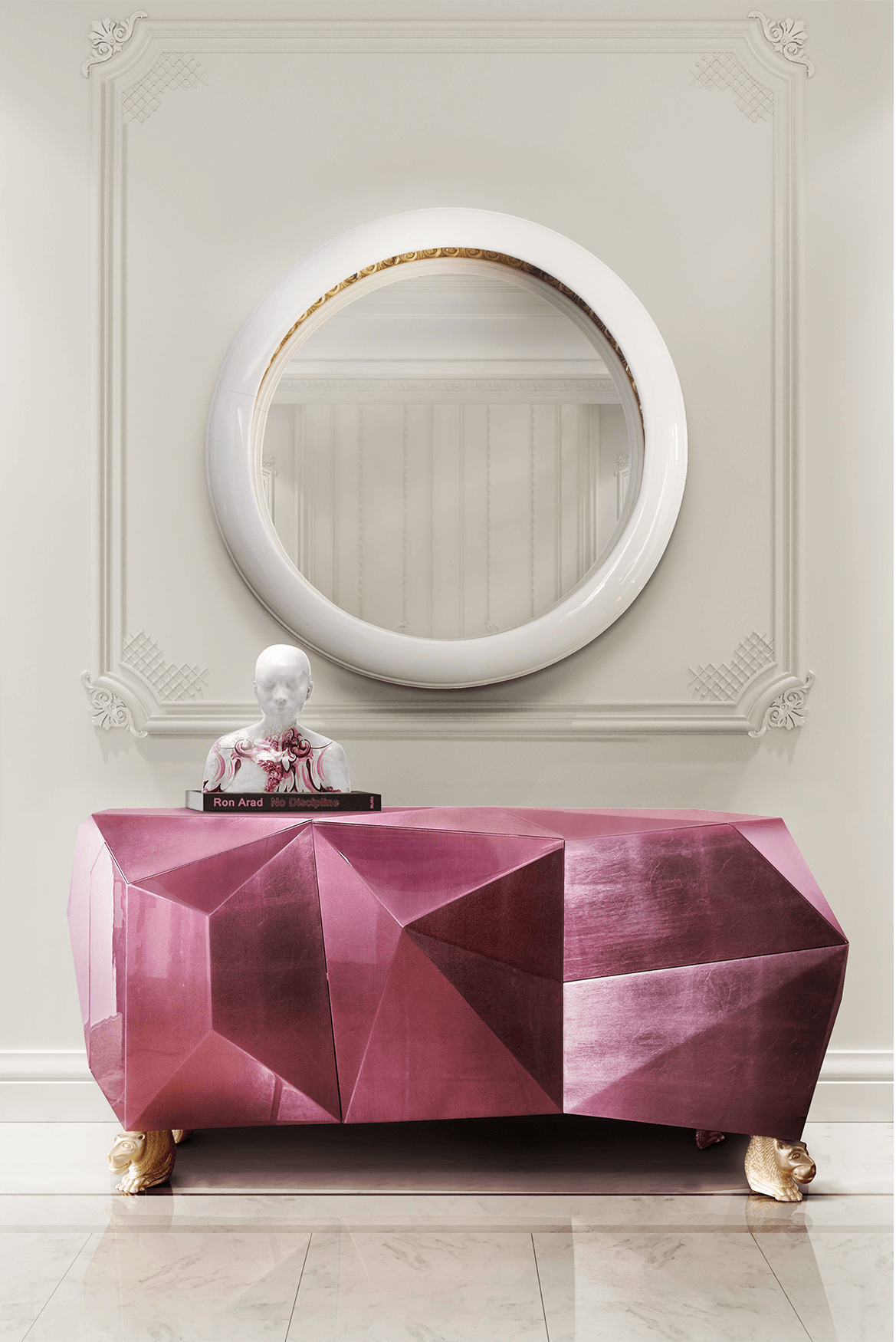 Prism Amethyst Designer Sideboard