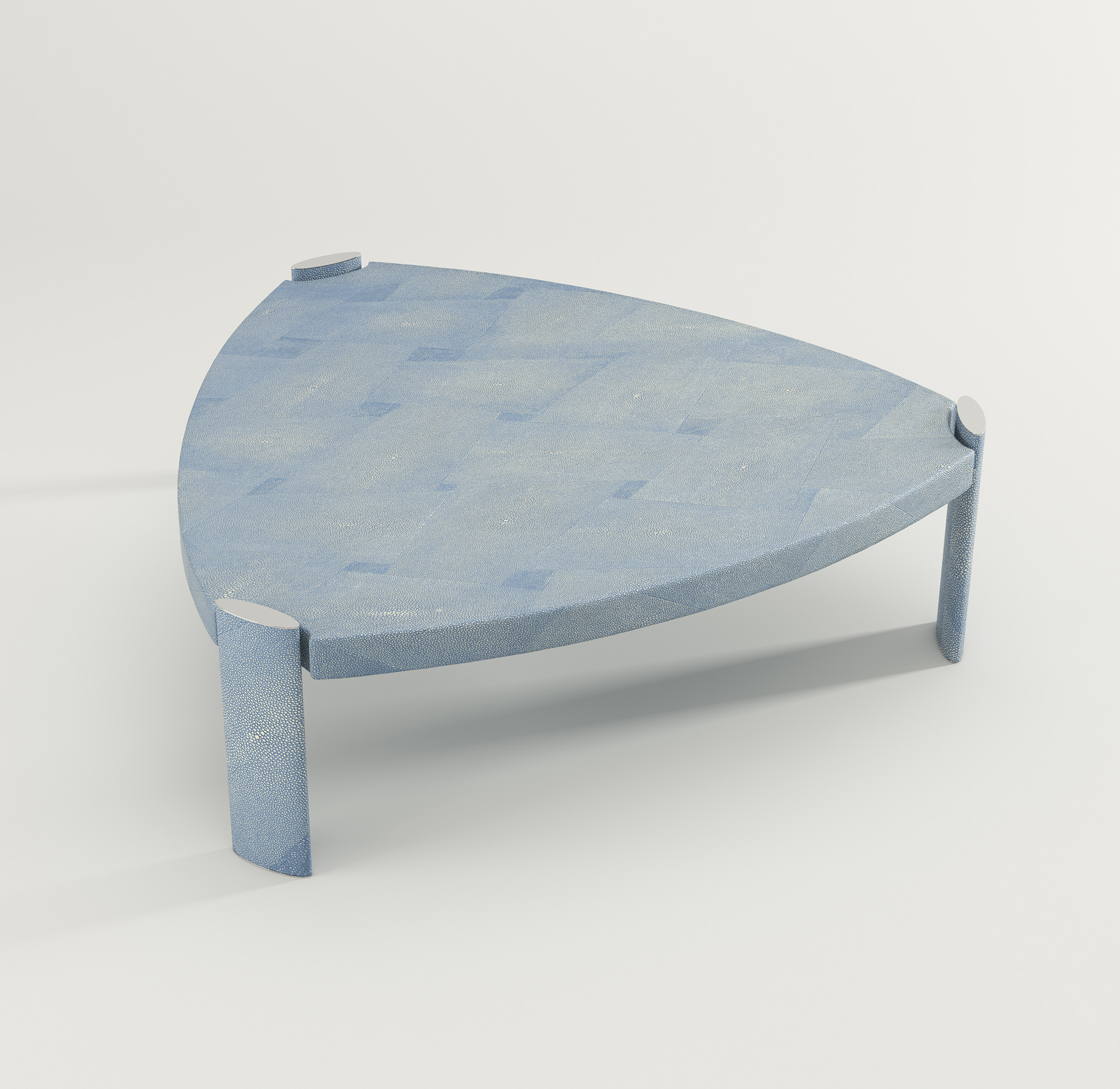 Chic Light Blue Coffee Table