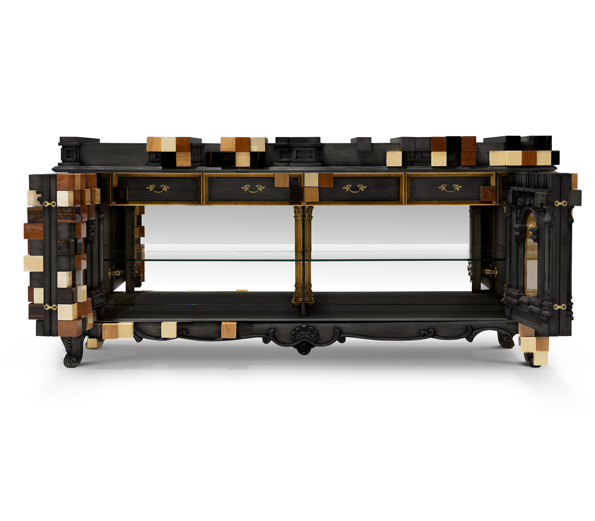 Trafalgar Black Classic Sideboard