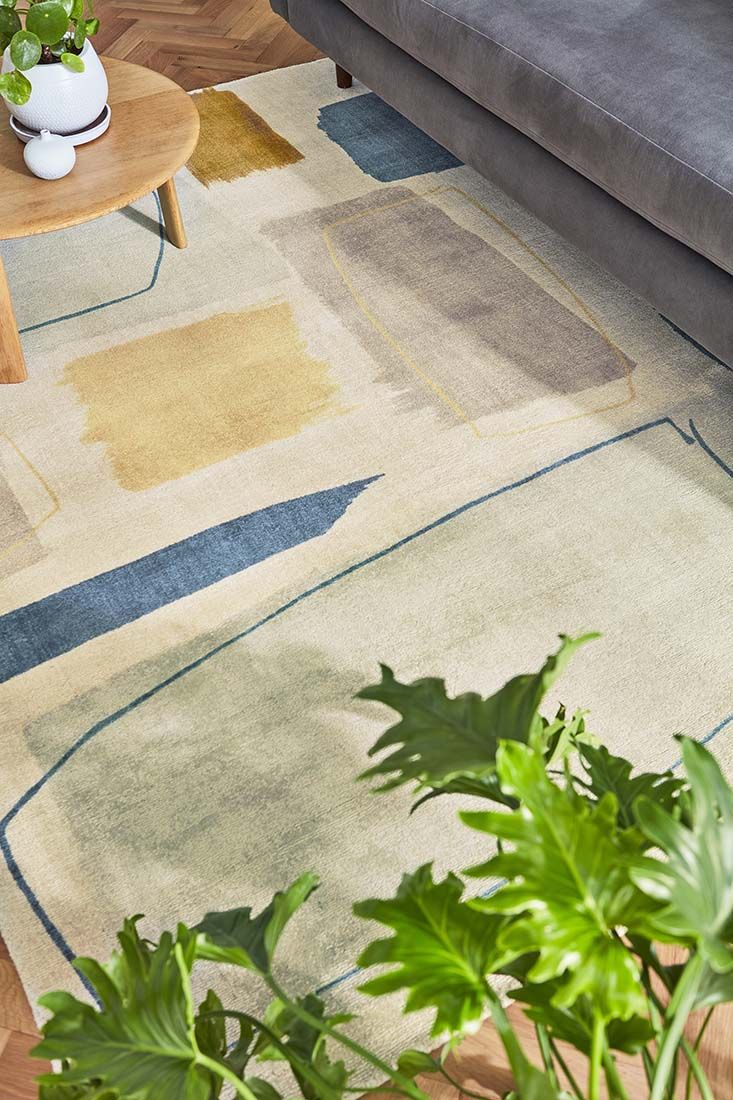 Art Papaya Handwoven NZ Wool Rug | Size: 200 x 280 cm