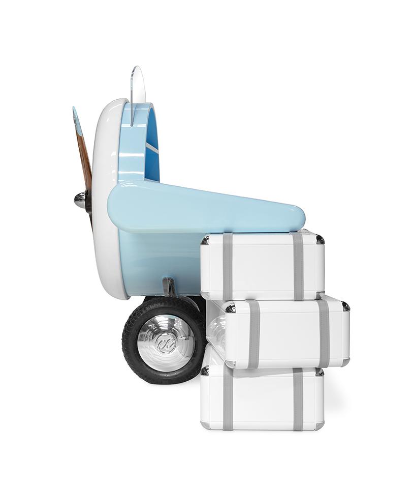 Skyline Blue Kids Study Desk
