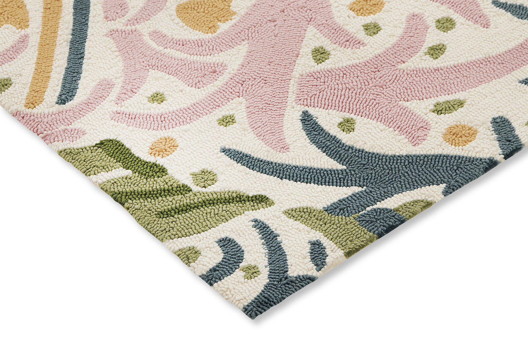 Floral Outdoor Handwoven Rug