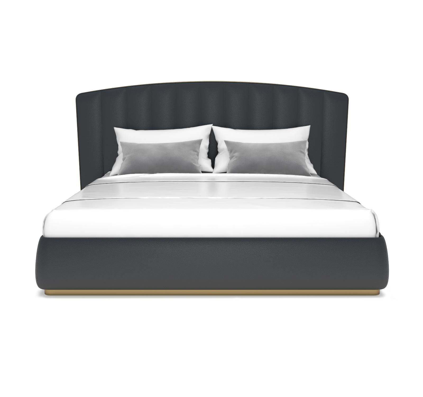 Vincent Designer Bed with Headboard