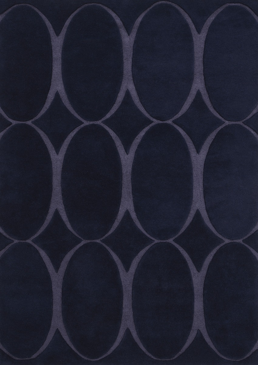 Renaissance Blue Modern Hand Woven Rug