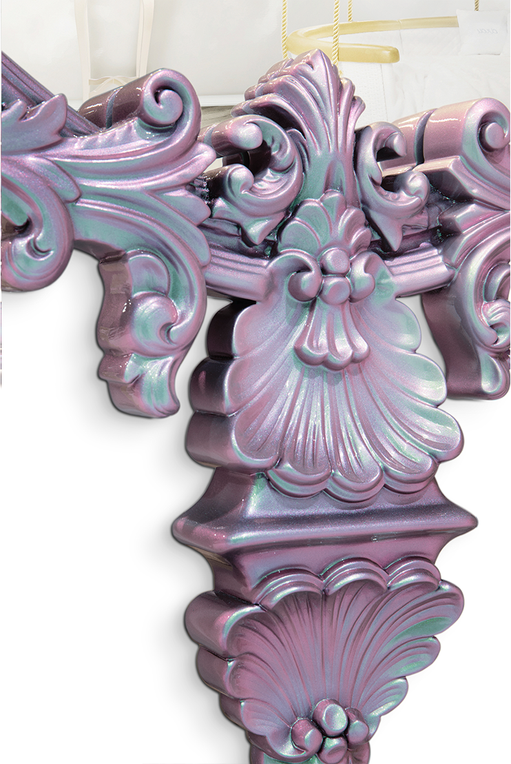 Mystic Pink Wall Mirror