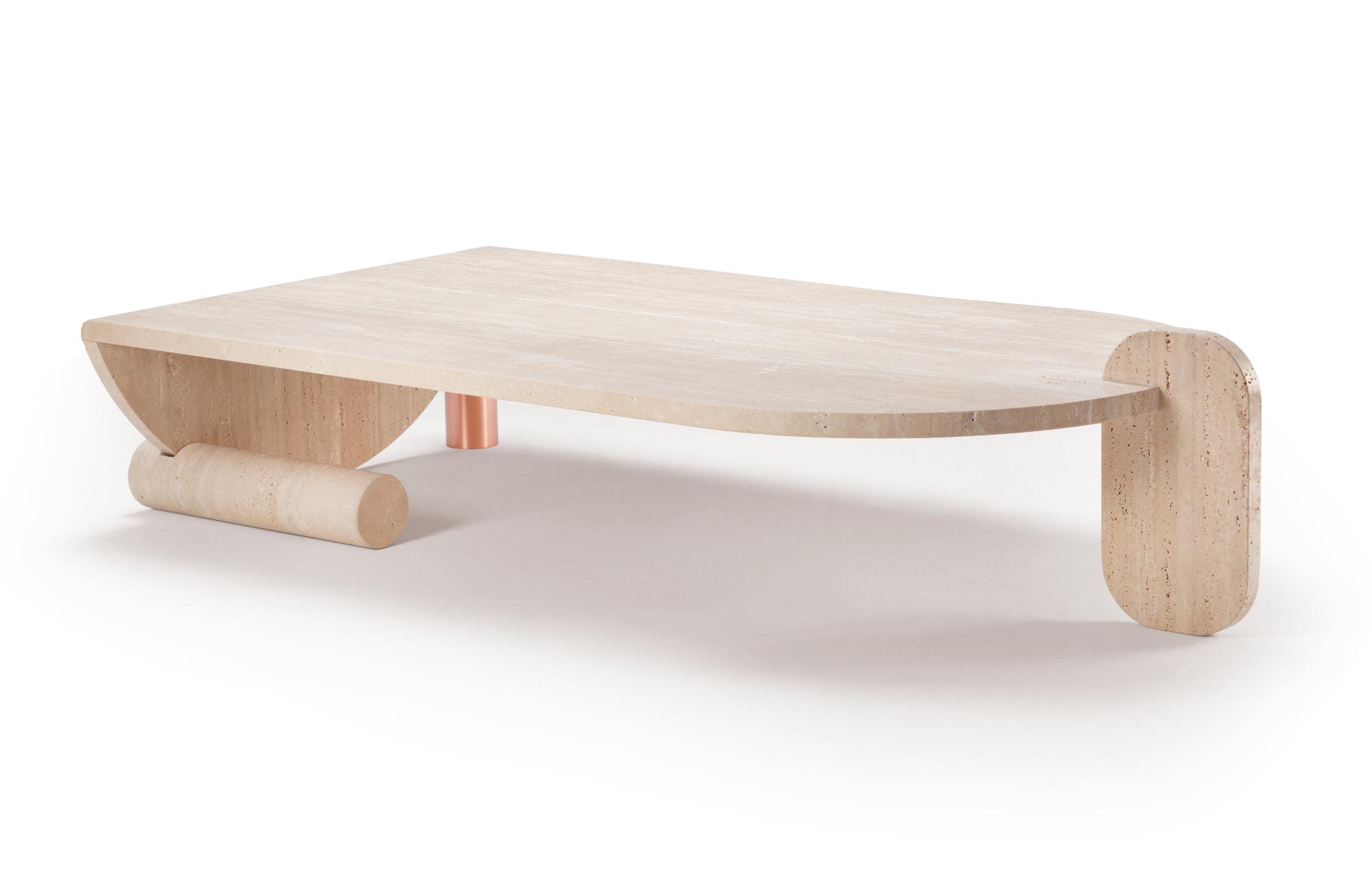 Travertine Coffee Table