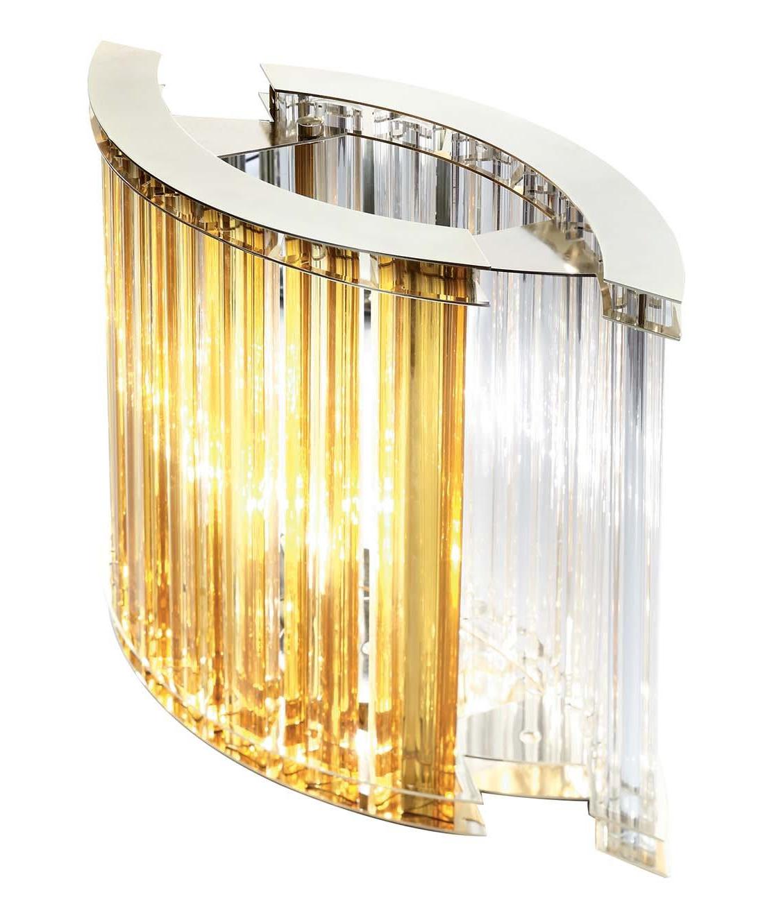 Murano Glass Double Table Lamp