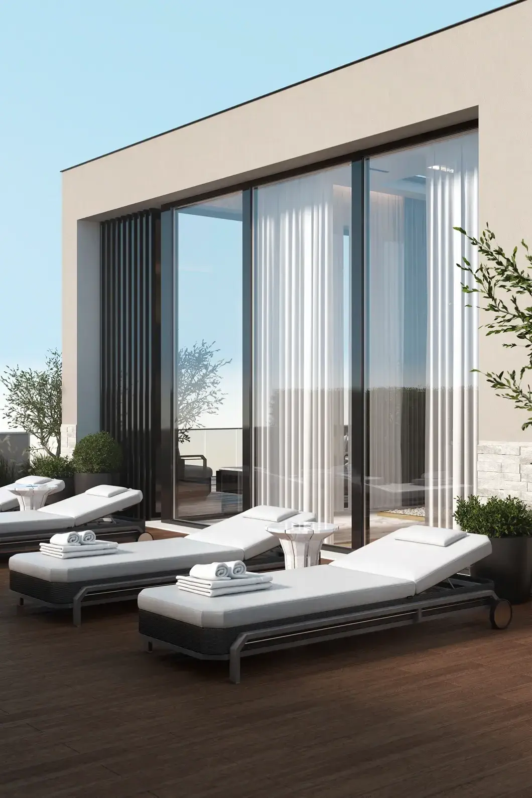 Legacy Wood Sunlounger - 6