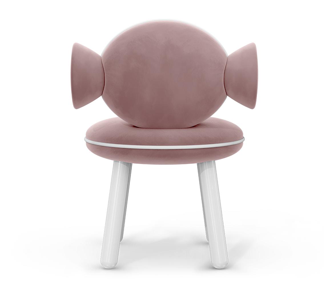 Lollipop Pink Cute Kids Chair