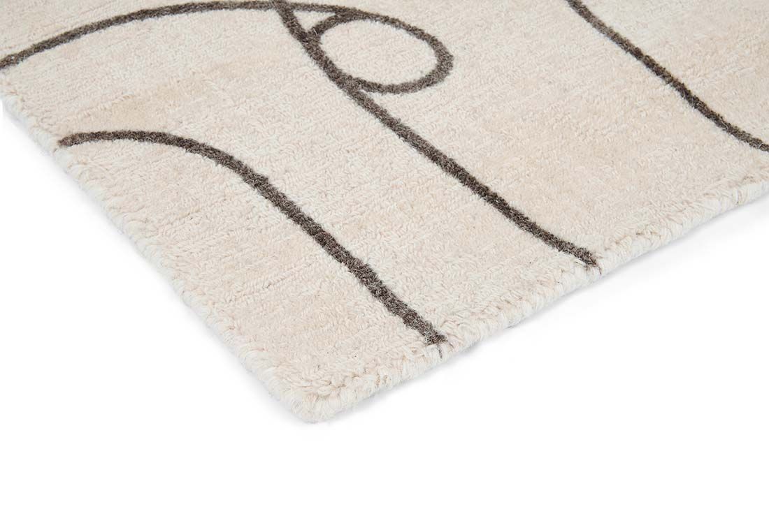 Charcoal Handwoven NZ Wool Rug