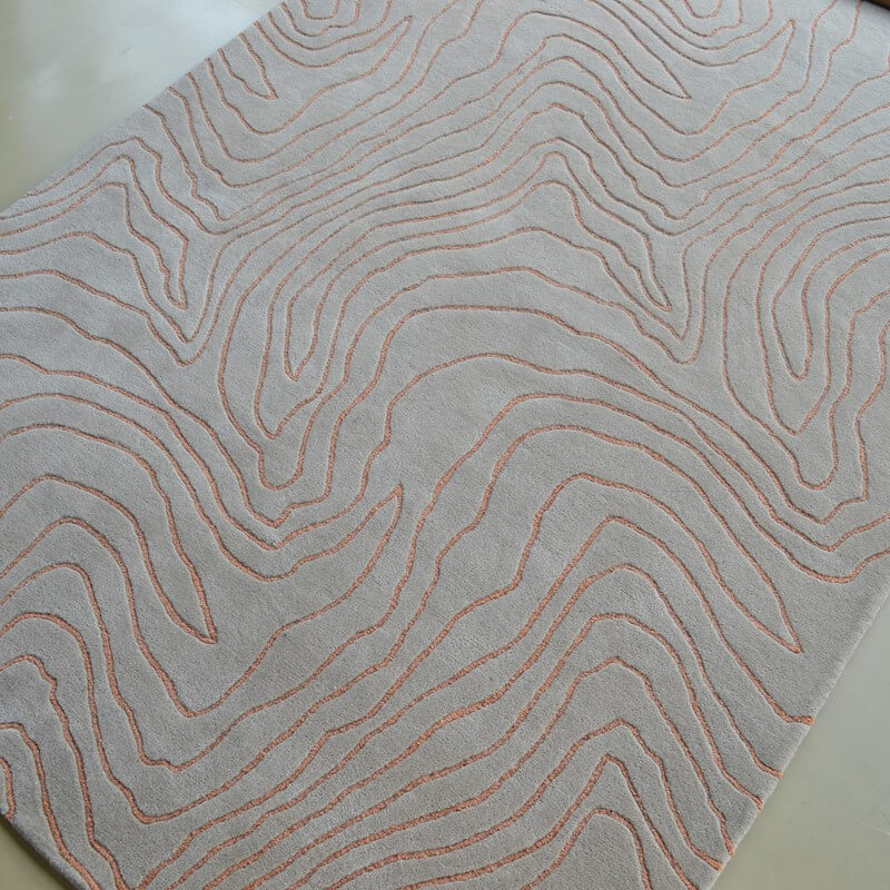Formation Copper Rug | Size: 140 x 200 cm