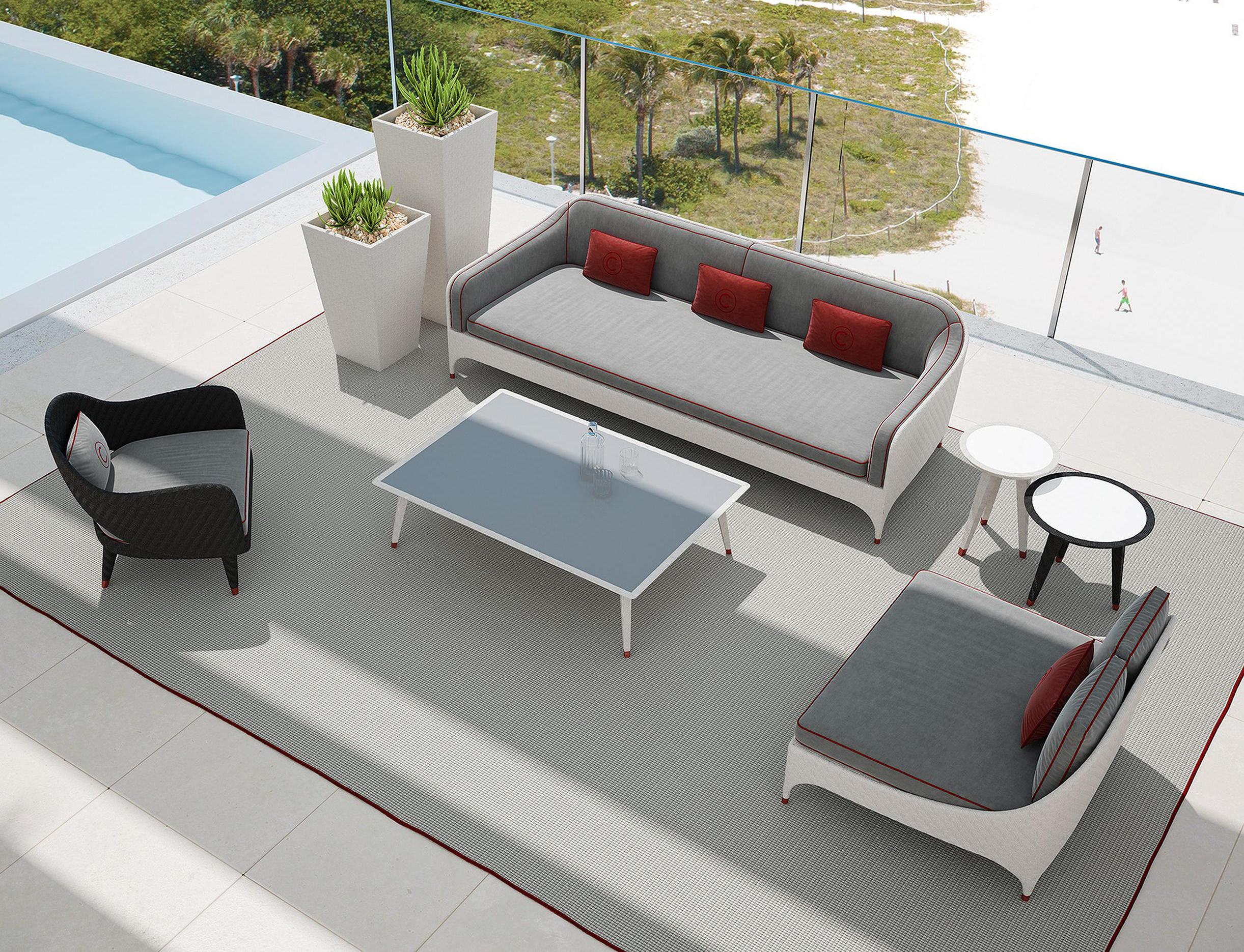 Elegant Italian Outdoor Coffee Table