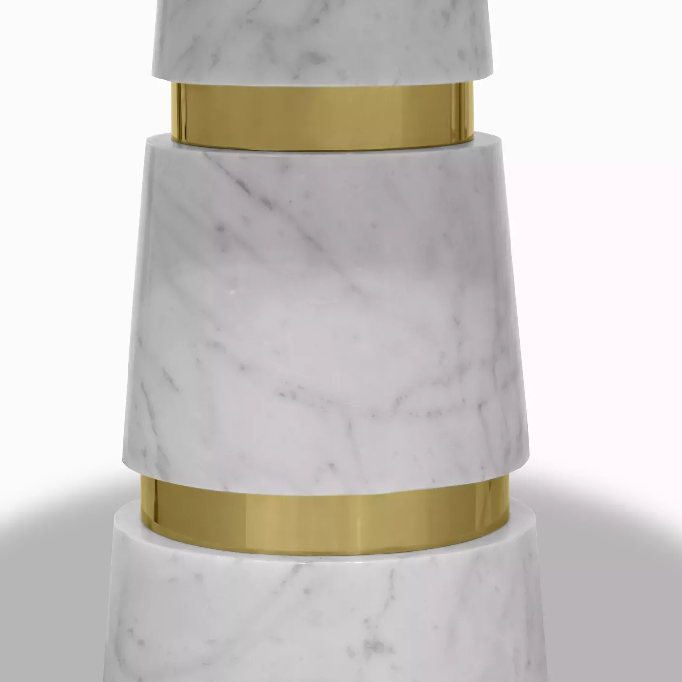 Avalanche Carrara Marble Table