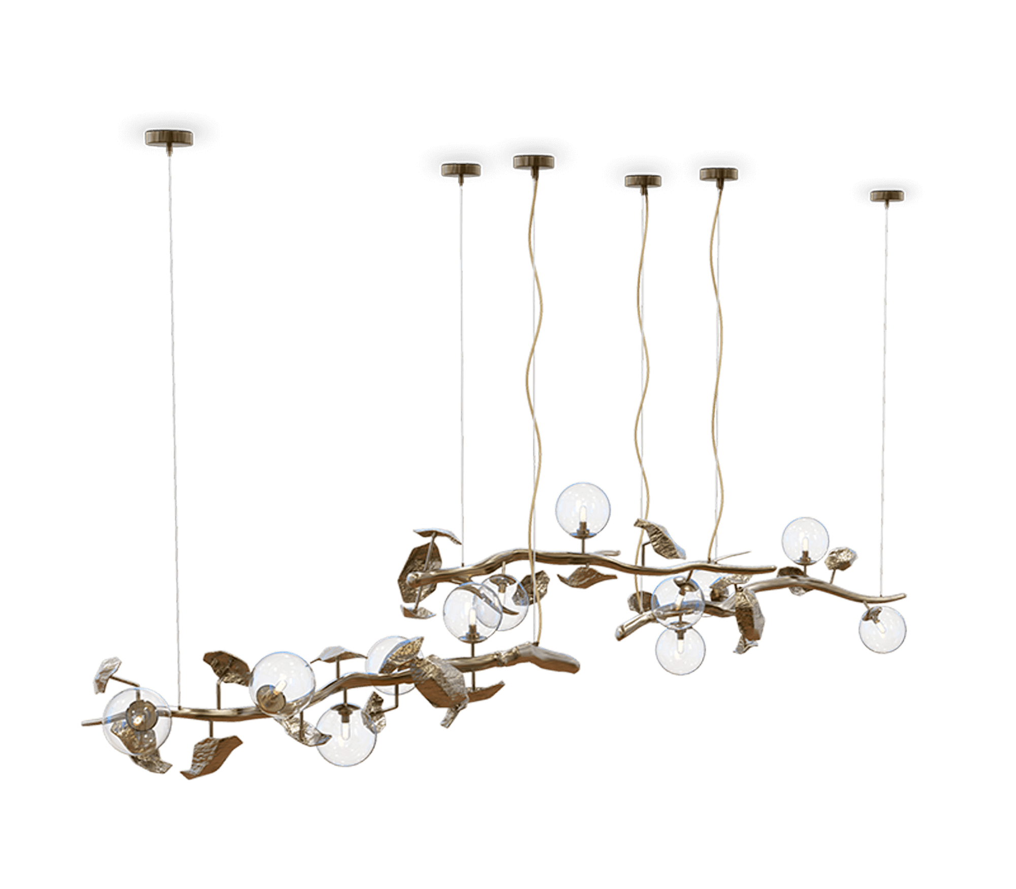 Olympus Patina Suspension Lamp