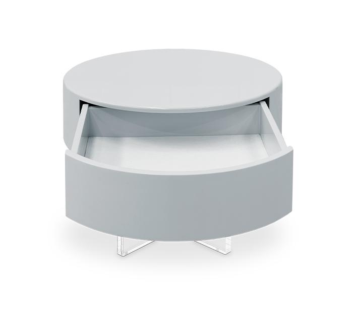 Nimbus Grey Nightstand