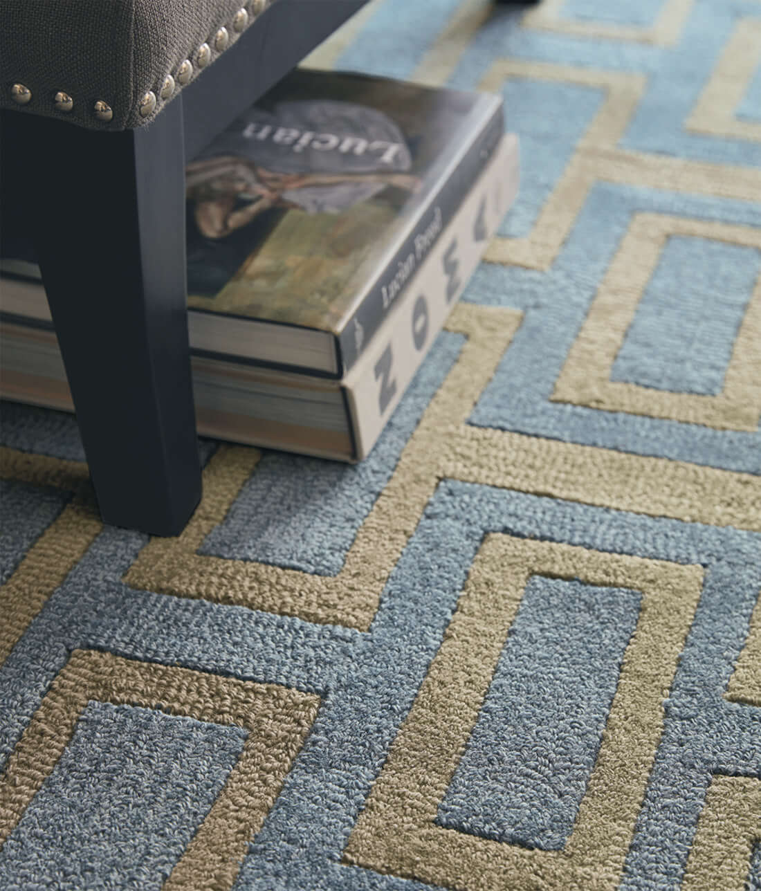 Intaglio Blue 37208 Rug | Size: 170 x 240 cm
