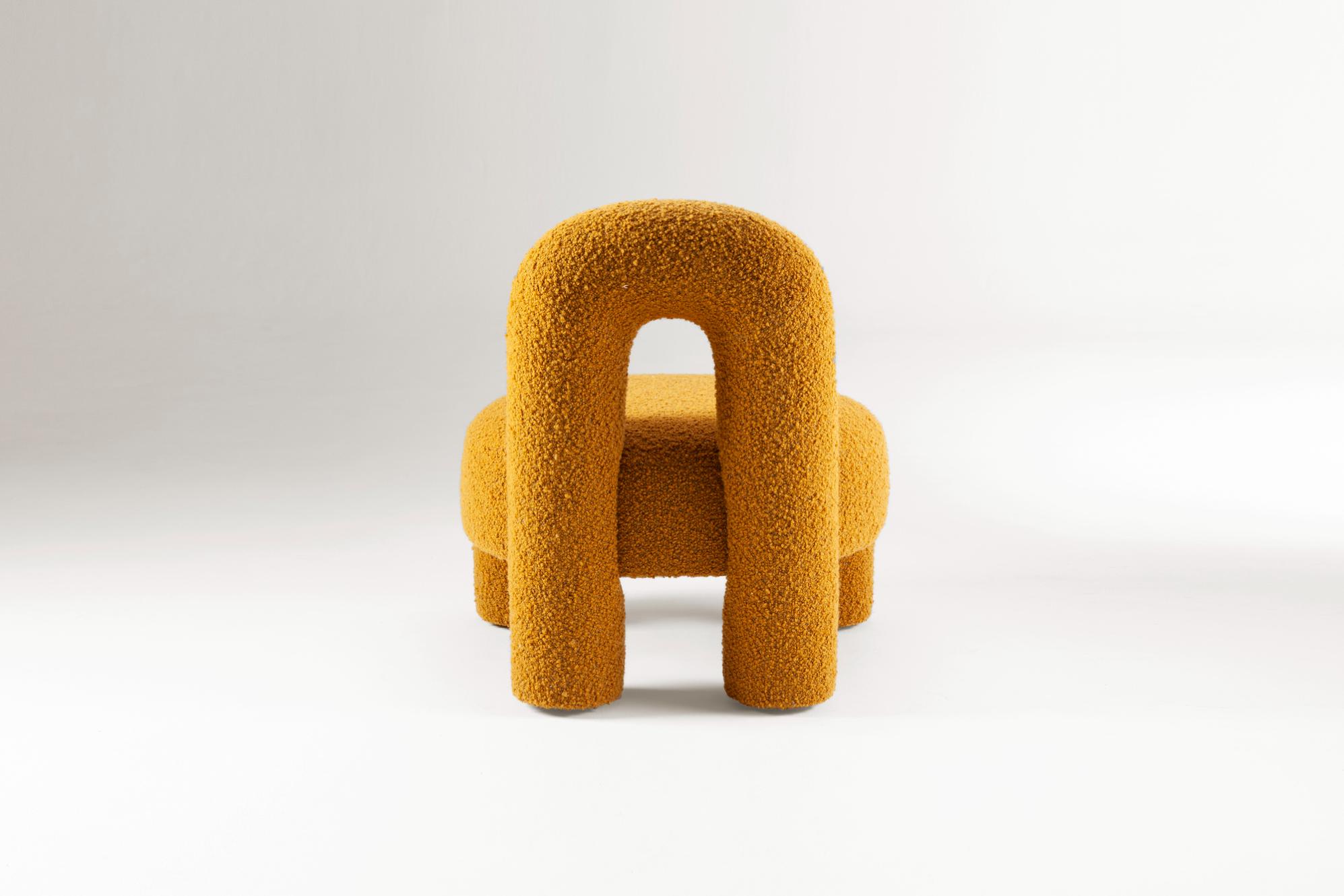 Marlon Yellow Armchair