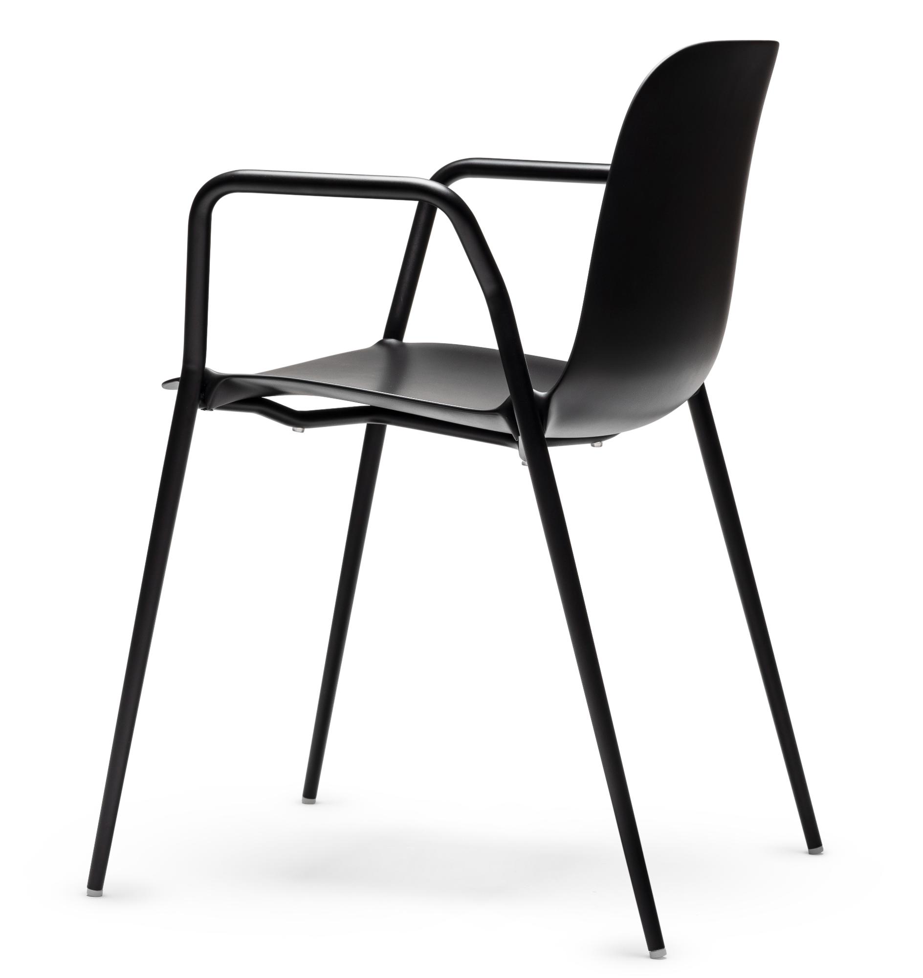 Dogo Black Chairs (Set of 2)