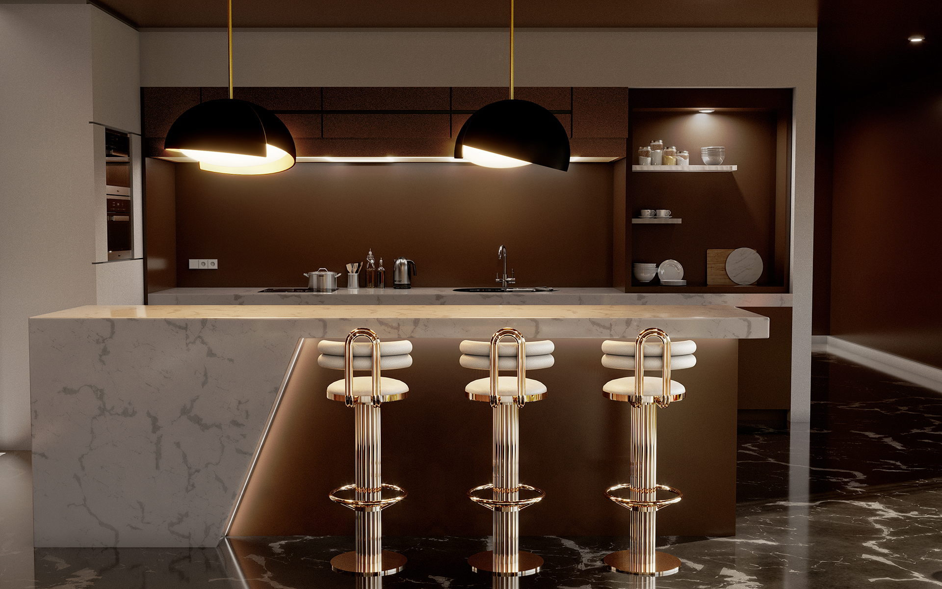 Mirage Hanging Suspension Lamp - 10