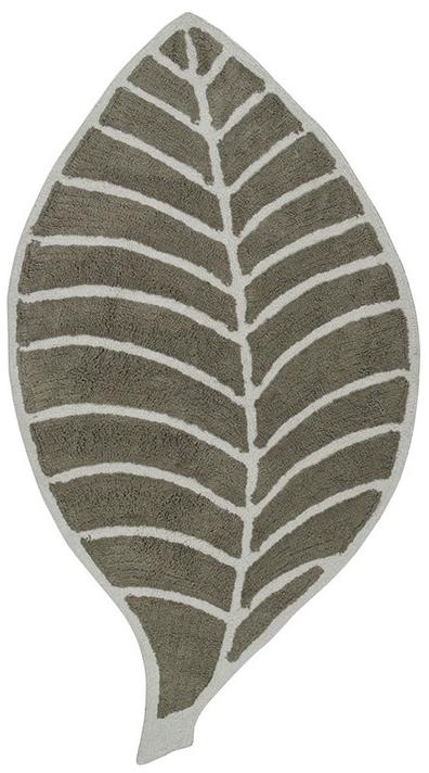 Leaf Beige Rug | Size: 80 x 140 cm