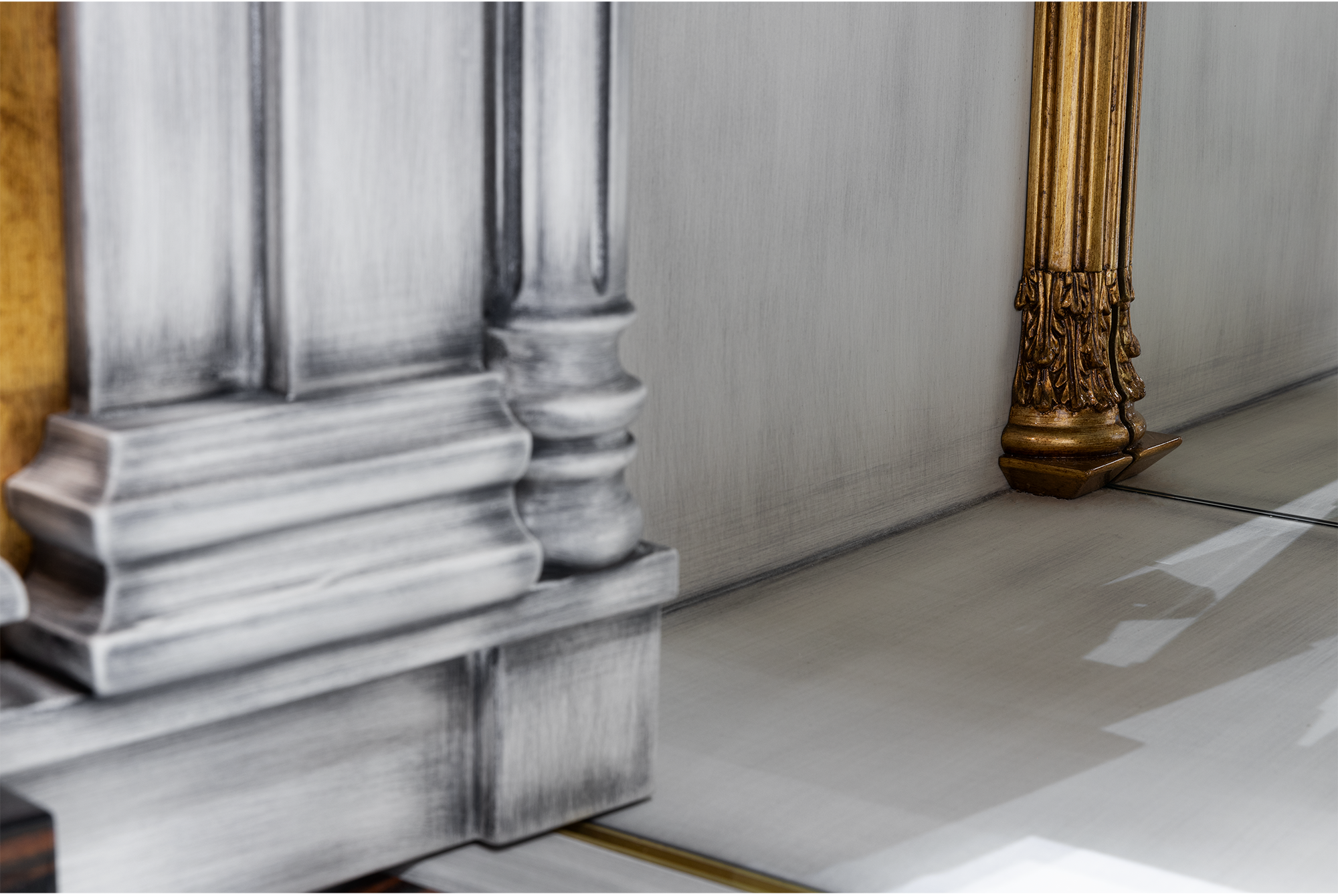 Trafalgar Gray Classic Sideboard