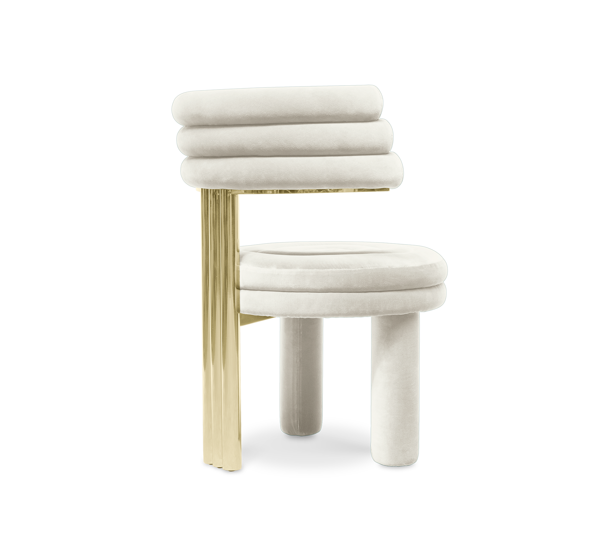 Kerr White Dining Designer Chair