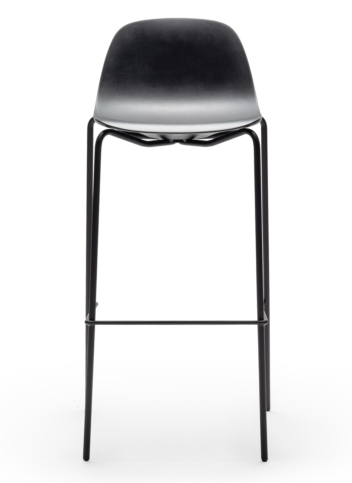 Babah Black Bar Stool