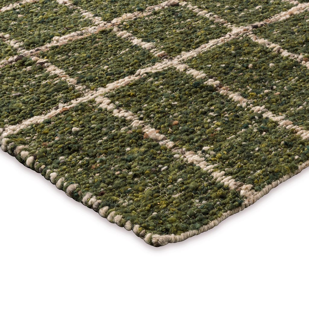 Craft Green Rug | Size: 160 × 230 cm