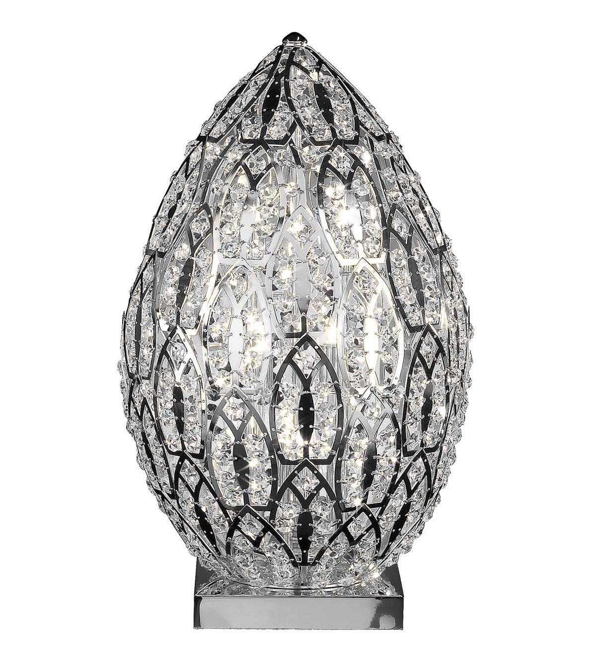 Arabesque Egg 50 Artisan Table Lamp