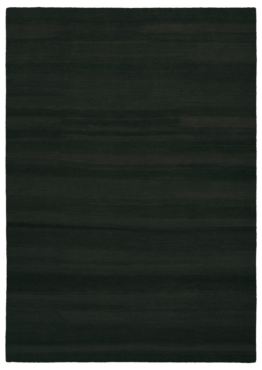 Hand-woven Black Stripes Luxury Rug ☞ Size: 300 x 400 cm