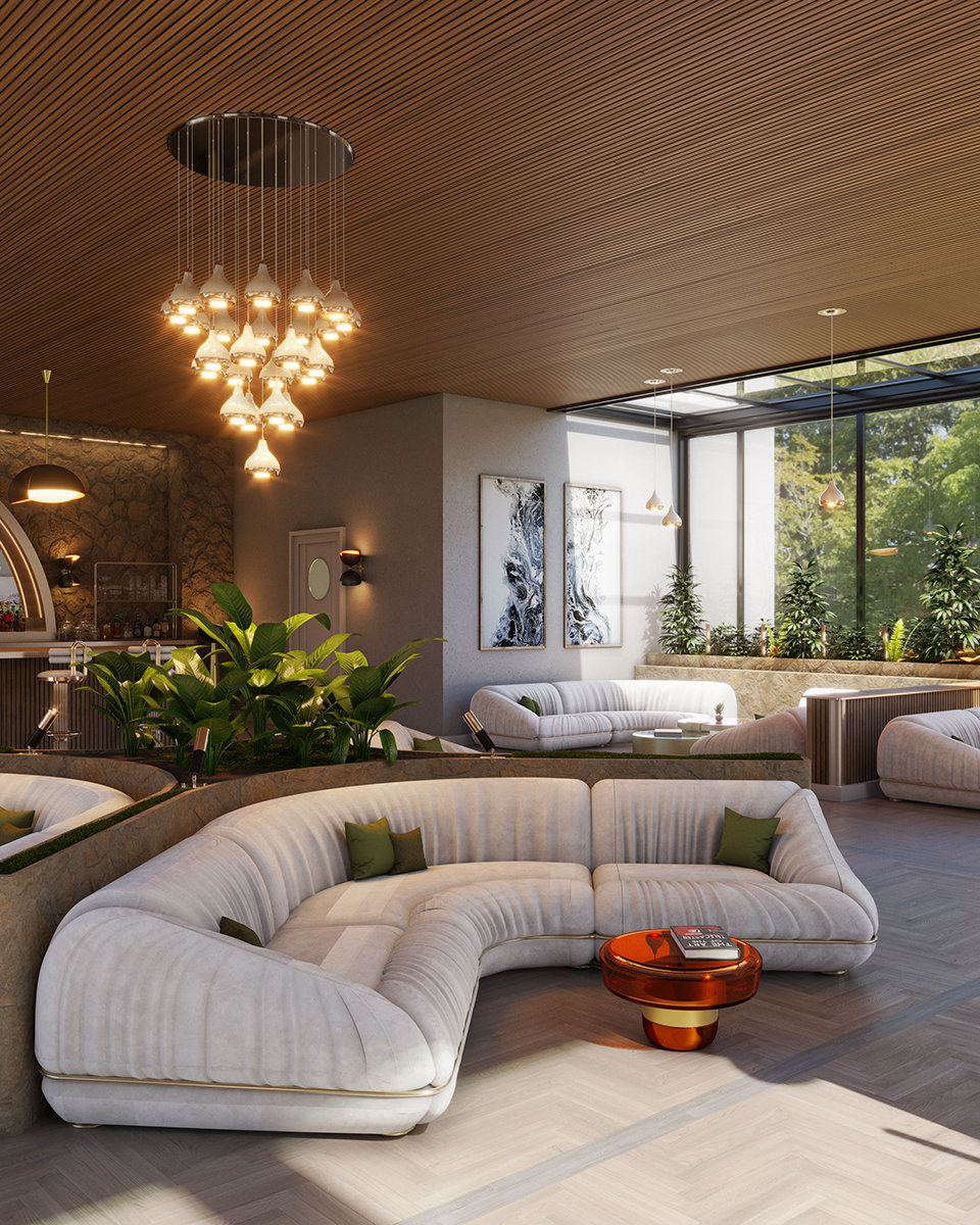 Graceful Array 41 Chandelier Suspension Lamp - 3