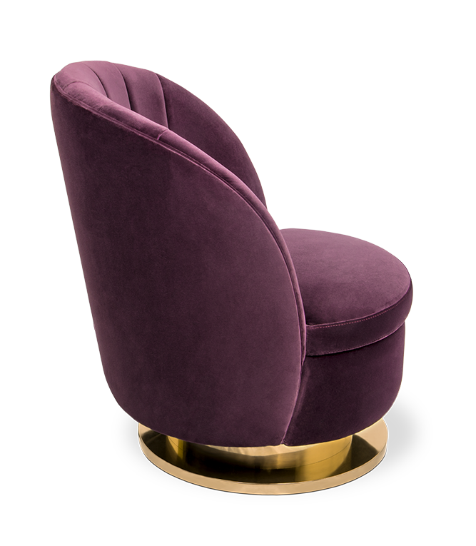 Galen Purple Single Sofa