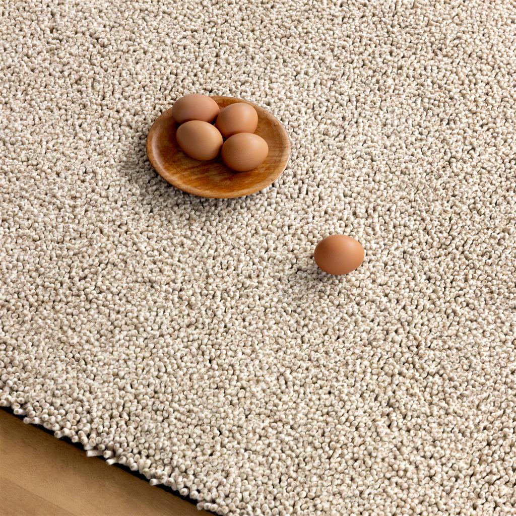 Origin Low Mountain Brown Felted Rug | Size: 200 x 300 cm