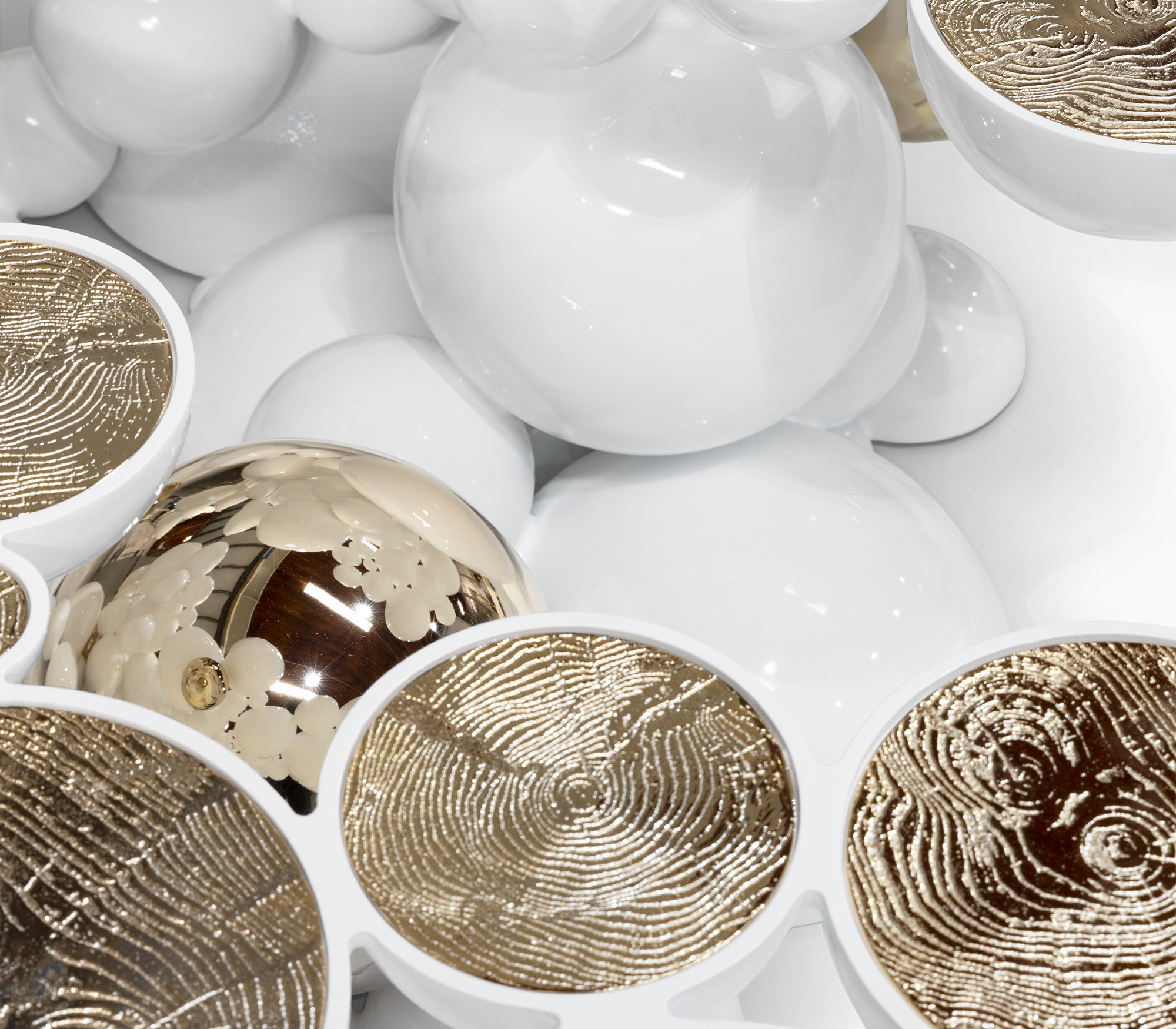 Orbit White Designer Coffee Table