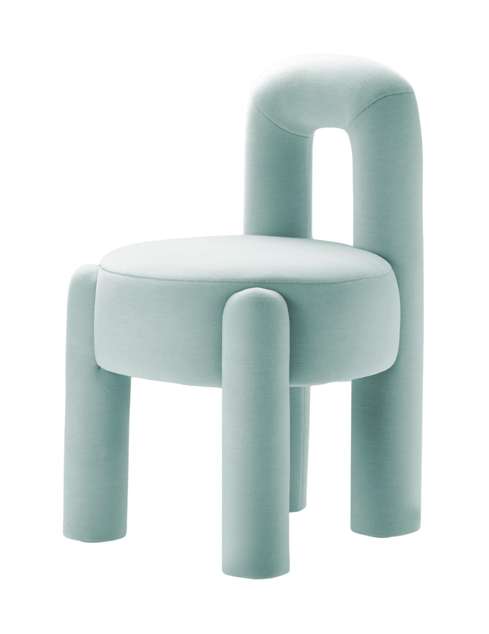 Marlon Light Blue Chair