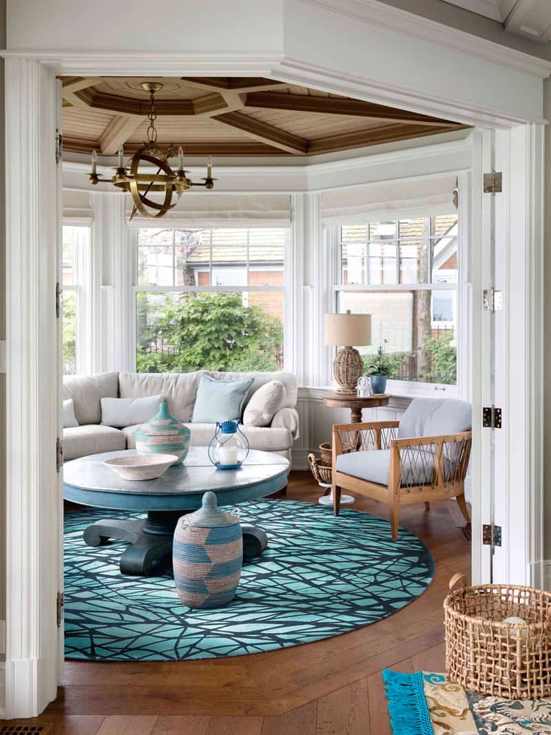 Dresden Round Luxury Hand-Woven Rug