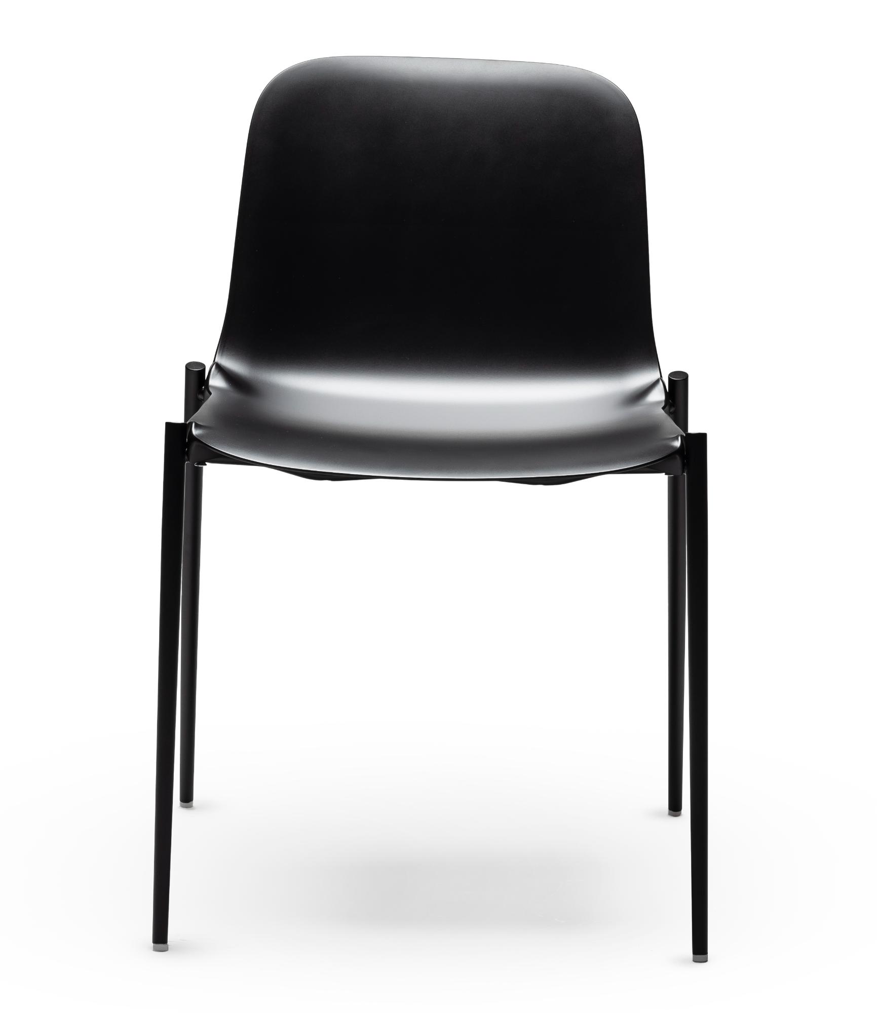 Dogo Black Chairs (Set of 2)