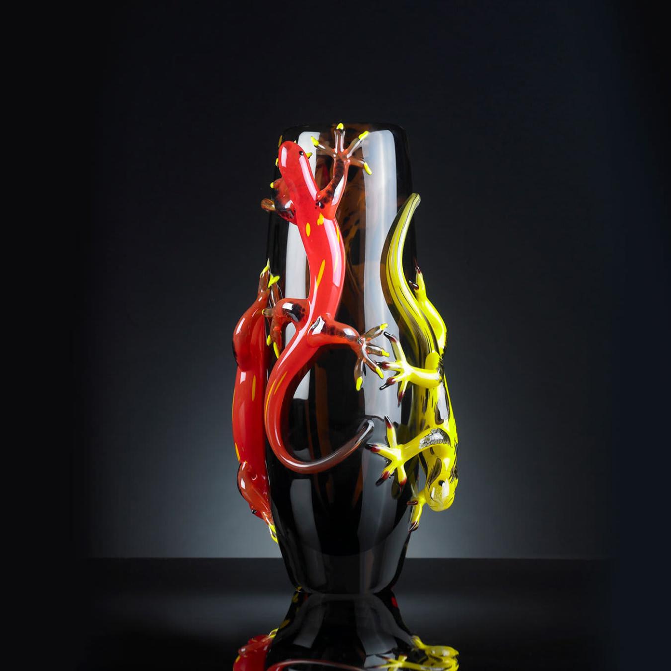 Gecko Large Artisan Vase