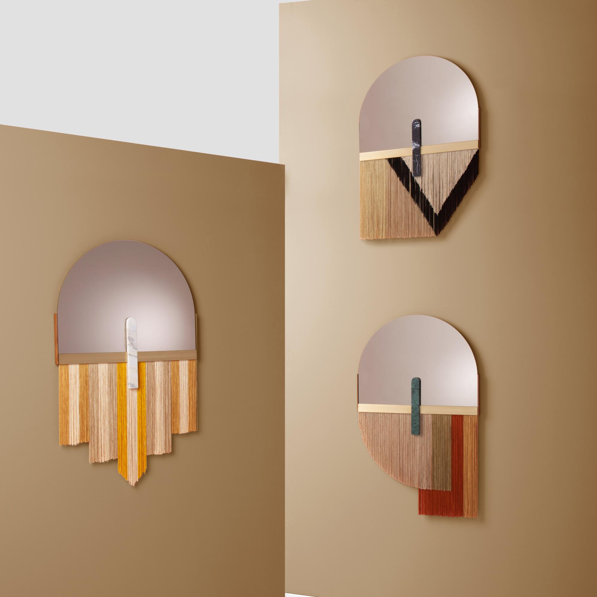 Souk Red Wall Mirror