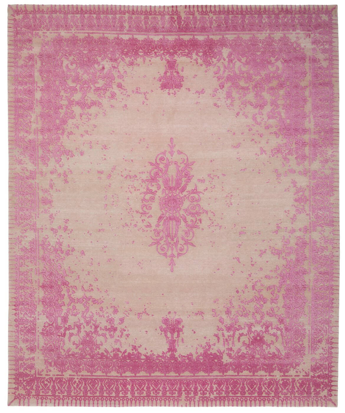 Hand-woven Luxury Rug Ferrara Pink | Size: 200 x 300 cm