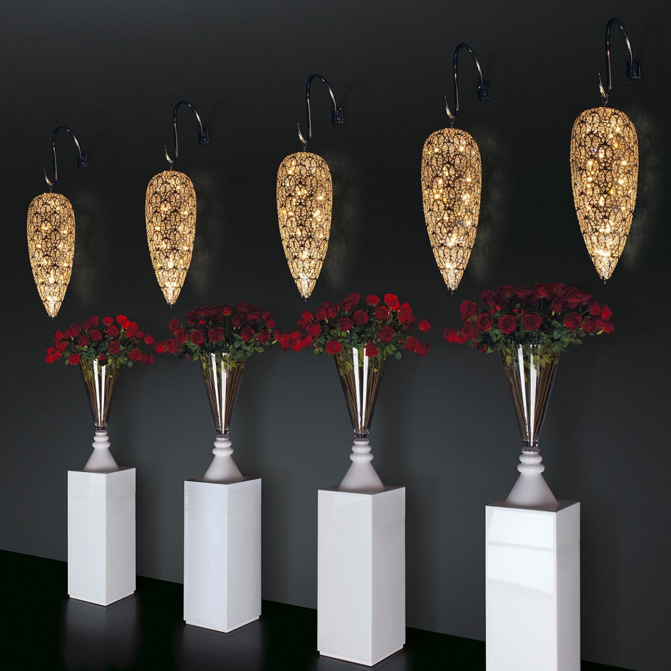 Arabesque Heartbeat Artisan Sconce