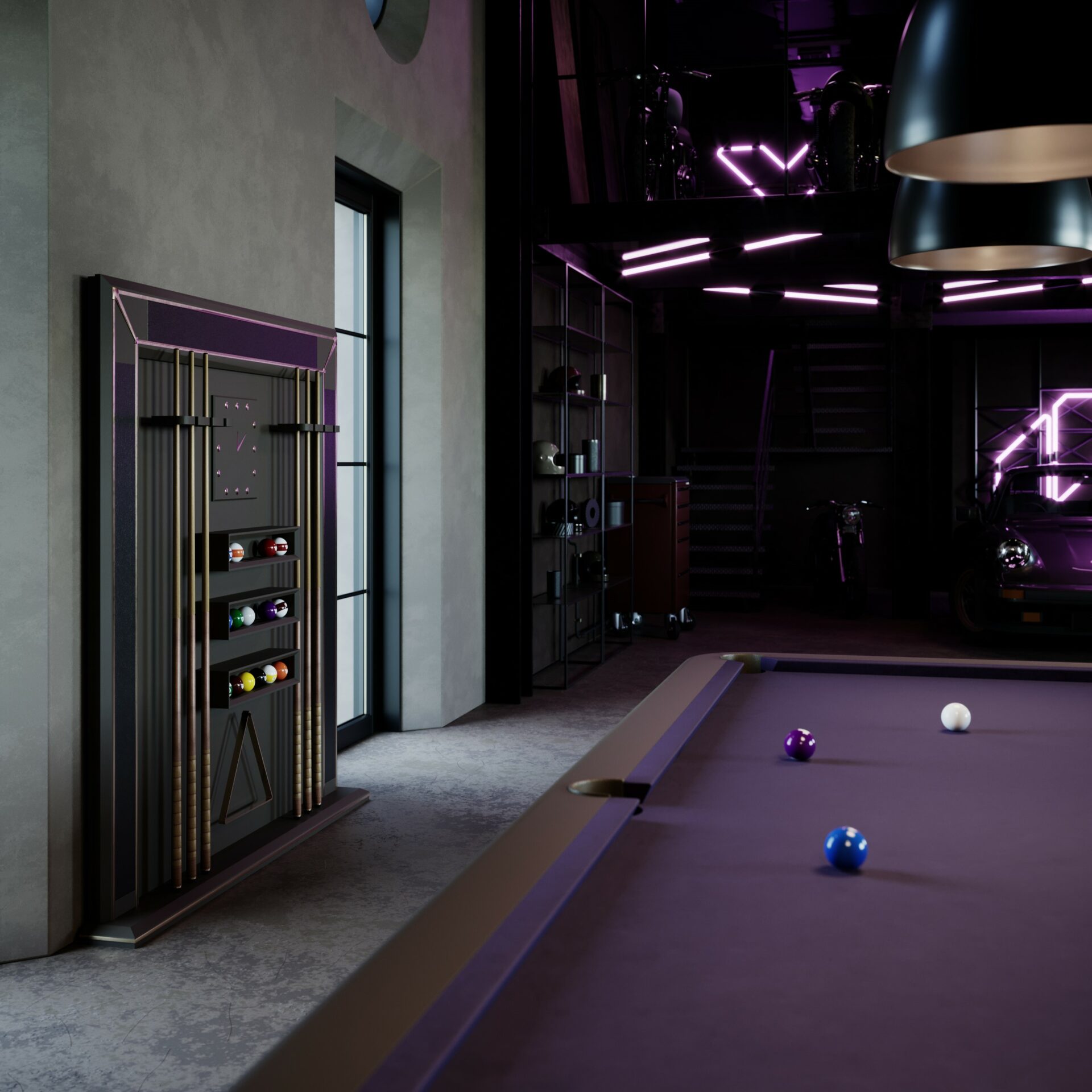 Desire Luxe Pool Table - 1