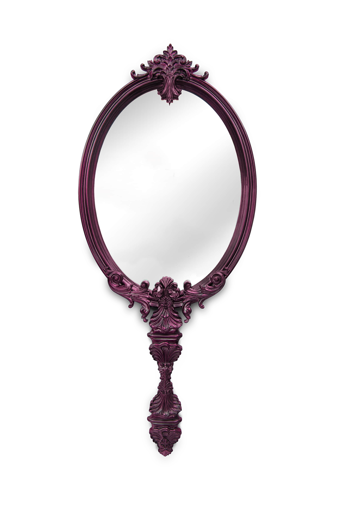 Antoinette Amethyst Reflective Mirror